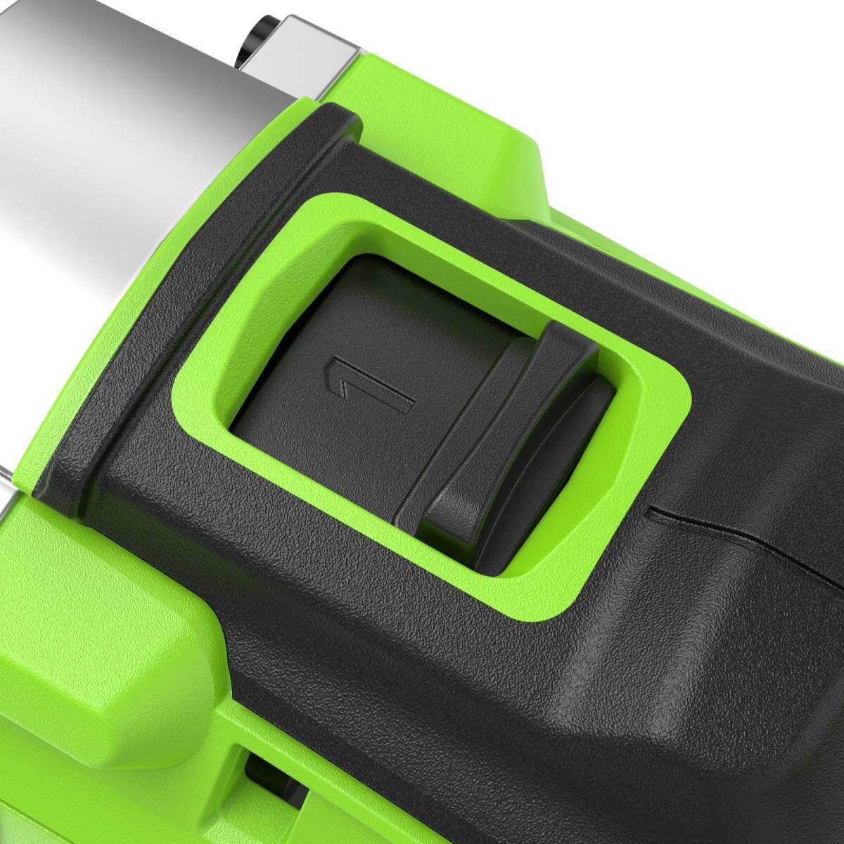 Дрель-шуруповерт ударный Greenworks GD24DD60 (3704107CUB) [24В, 1х4.0 Ач, бесщеточный, кейс]