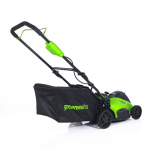 Газонокосилка аккумуляторная GREENWORKS GD40LM16XK4 (2517907UB)