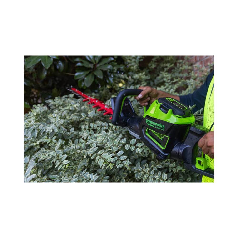 Кусторез садовый аккумуляторный GREENWORKS GC82HT2 (2208307) [82В, без АКБ и ЗУ]