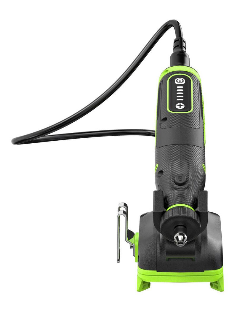 Гравер аккумуляторный GREENWORKS G24RT без АКБ и ЗУ+ принадлежности (3200807)