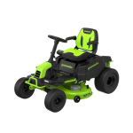 Райдер садовый аккуммуляторный GREENWORKS 82V Crossover-T GC82LT107 (7404507SET)