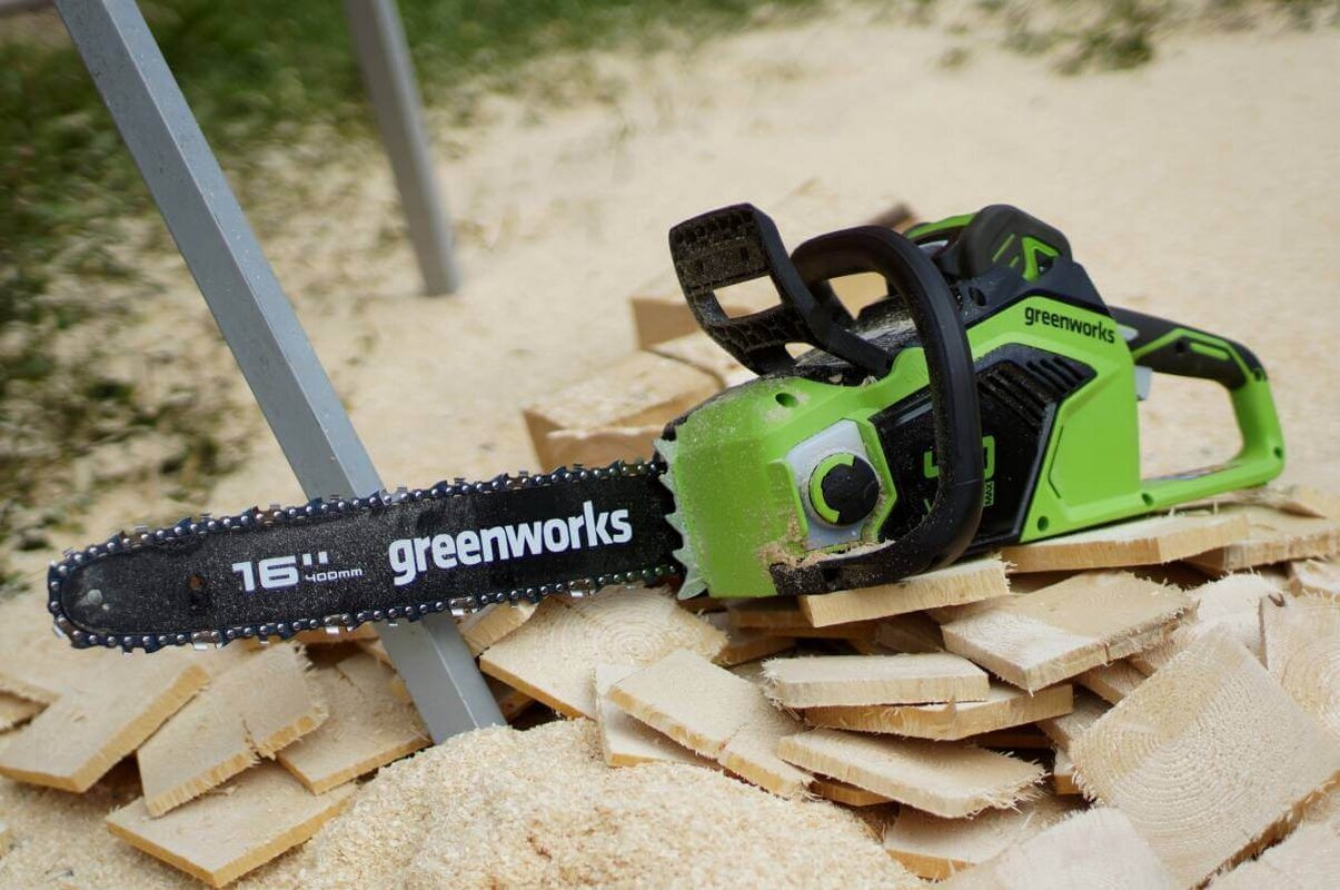 Пила цепная аккумуляторная GREENWORKS GD40CS18 (2005807UB)