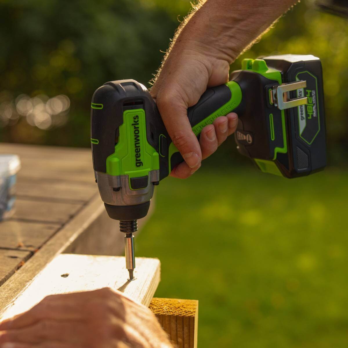 Винтоверт аккумуляторный ударный GREENWORKS GD24ID3 (3802807CUB)