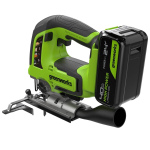 Лобзик аккумуляторный GREENWORKS GD24JS120 (3601407CUB)