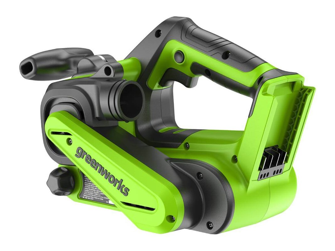 Шлифмашина ленточная аккумуляторная GREENWORKS G24BS без АКБ и ЗУ (3100607)