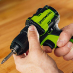 Дрель-шуруповерт Greenworks DD345 (3708307CUA) [24В, 1х2.0 Ач, бесщеточный, кейс]