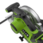 Пила дисковая аккумуляторная GREENWORKS GD24CS165 (1501607CUG)