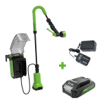 Насос дренажный аккумуляторный, для полива из бочки GREENWORKS G24SWP (3401007UA)