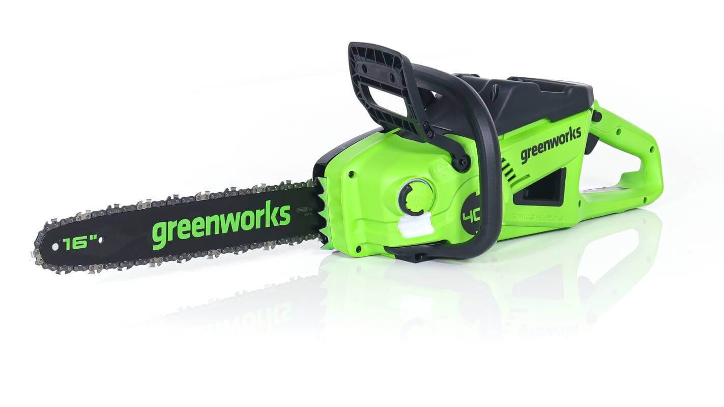 Пила цепная аккумуляторная GREENWORKS GD40CS20XK4 (2008807UB)