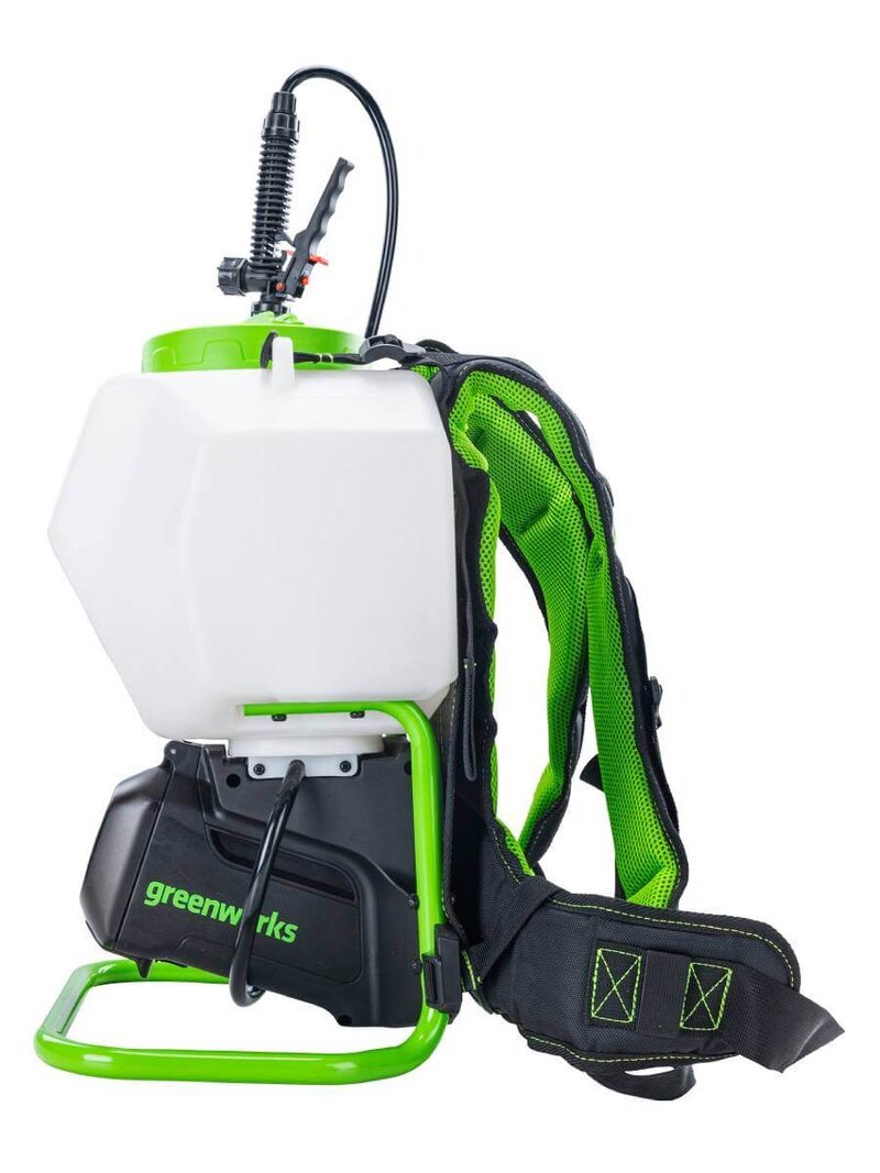 Опрыскиватель аккумуляторный ранцевый 15 л. GREENWORKS G24BPSII (5300307) [24В, без АКБ и ЗУ]