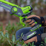 Пила садовая аккумуляторная GREENWORKS GD24CSMNX (2008707UA) [24В, 1х2.0 Ач, з/у]