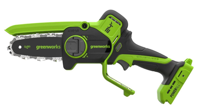 Пила садовая аккумуляторная GREENWORKS CS2410A (CS2410AUB) [24В, 1х4.0 Ач, з/у]