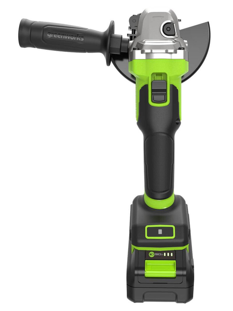 Шлифмашина угловая аккумуляторная GREENWORKS AG590 (3201007CUG)