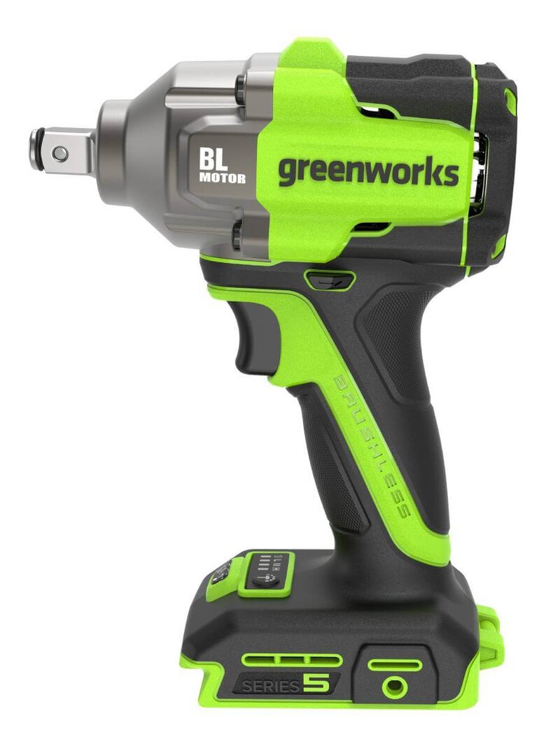 Гайковерт аккумуляторный ударный GREENWORKS IW5500 без АКБ и ЗУ (3805007)