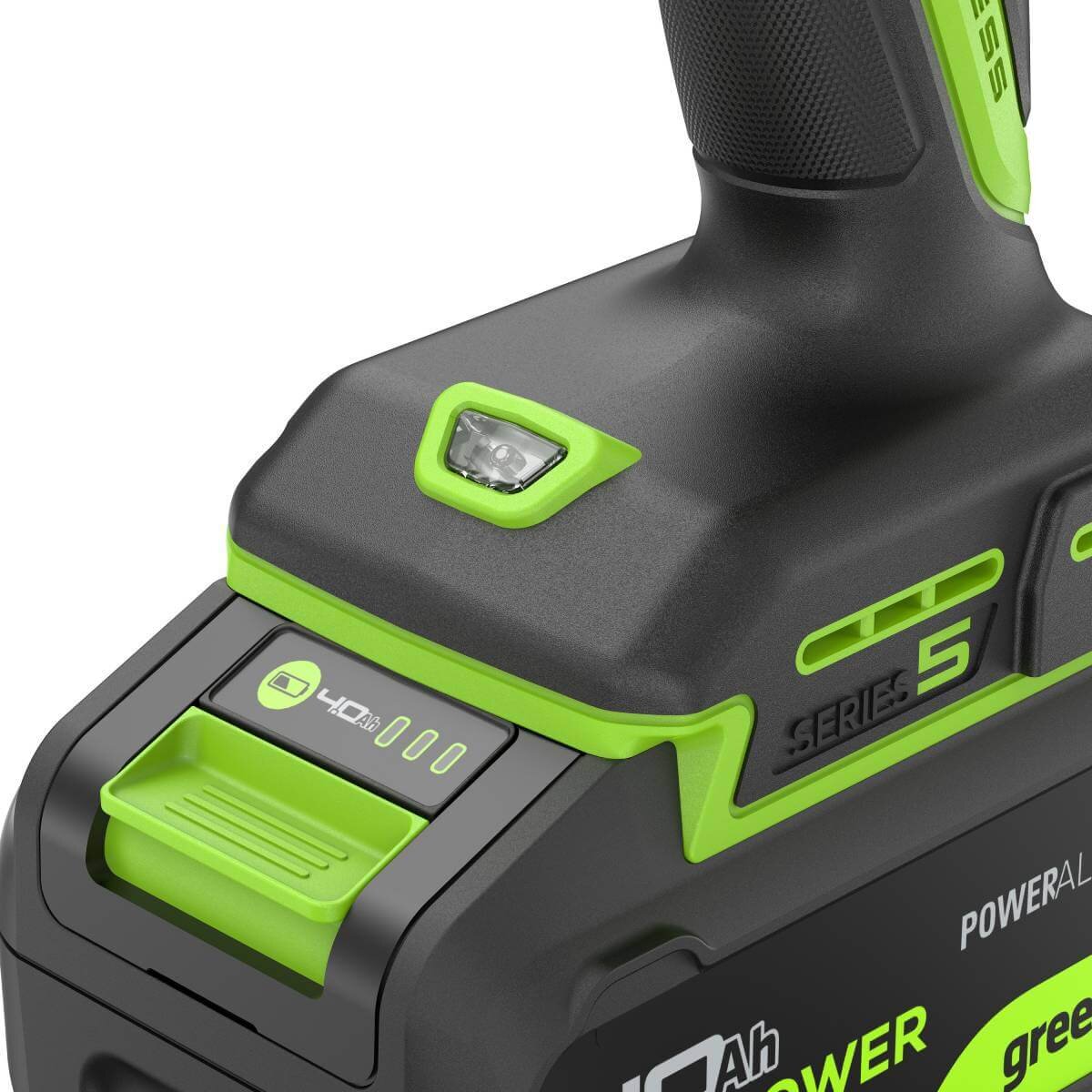 Дрель-шуруповерт Greenworks DD560 Anti-kickback (3708407CUB) [24В, 1х4.0 Ач, бесщеточный, кейс]