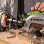 Пила дисковая аккумуляторная GREENWORKS GD24CS без АКБ и ЗУ (1500907)