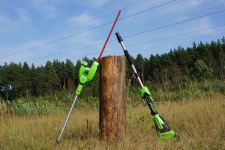 Ножницы садовые аккумуляторные удлиненные GREENWORKS G40PHA без АКБ и ЗУ (2300407)