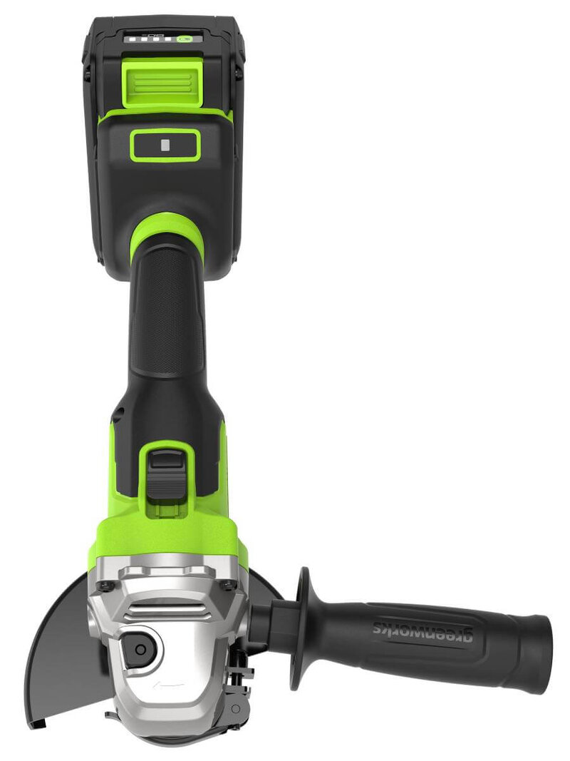 Шлифмашина угловая аккумуляторная GREENWORKS AG590 (3201007CUH)