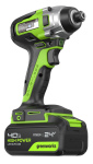 Винтоверт аккумуляторный ударный GREENWORKS GD24ID3 (3802807CUB)