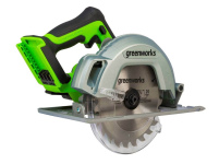 Пила дисковая аккумуляторная GREENWORKS GD24CS без АКБ и ЗУ (1500907)