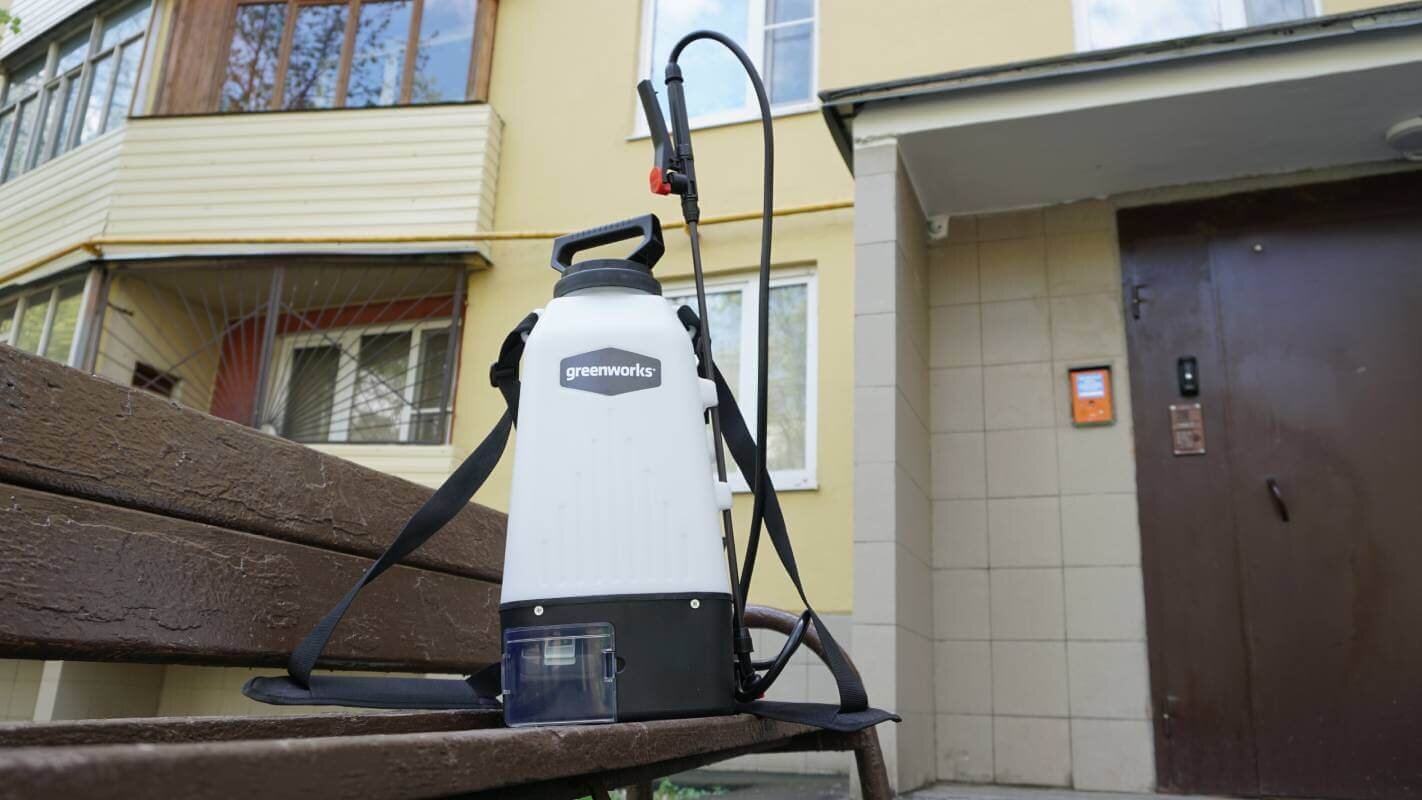 Опрыскиватель аккумуляторный 7.5 л. GREENWORKS 24V (5103507UB)