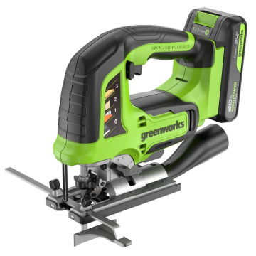 Лобзик аккумуляторный GREENWORKS GD24JS120 (3601407CUA)