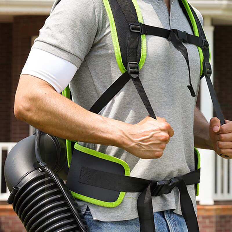 Воздуходувка аккумуляторная ранцевая GREENWORKS (2408107) [40В, без акб и з/у]