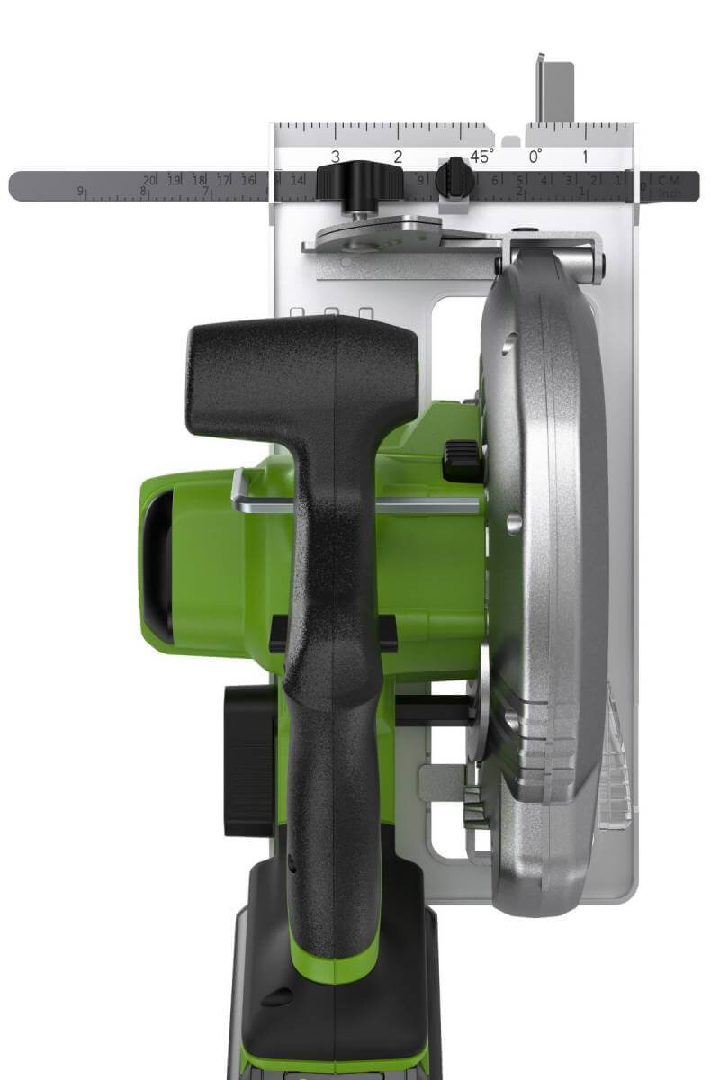 Пила дисковая аккумуляторная GREENWORKS GD24CS (1500907CUG)