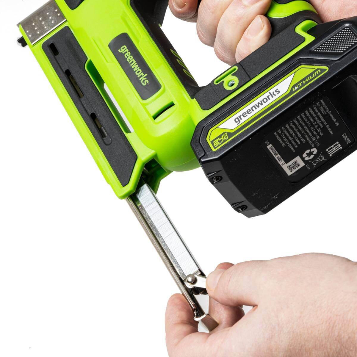 Степлер аккумуляторный GREENWORKS G24CS10 (3400107CUA)