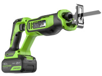 Пила сабельная аккумуляторная GREENWORKS GPT-BLRS-1 (1200607CUB)