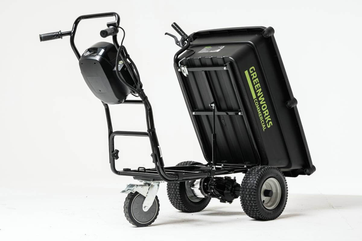 Тачка садовая аккумуляторная самоходная GREENWORKS 82GC без АКБ и ЗУ (7400607)