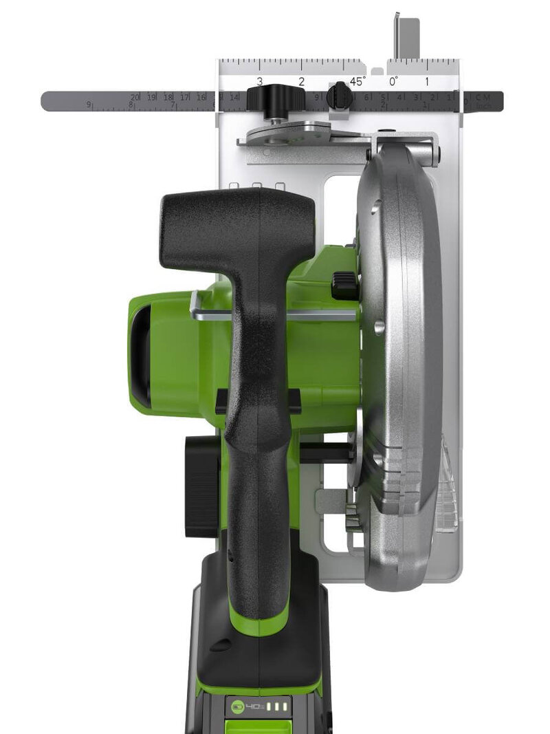 Пила дисковая аккумуляторная GREENWORKS GD24CS (1500907CUB)