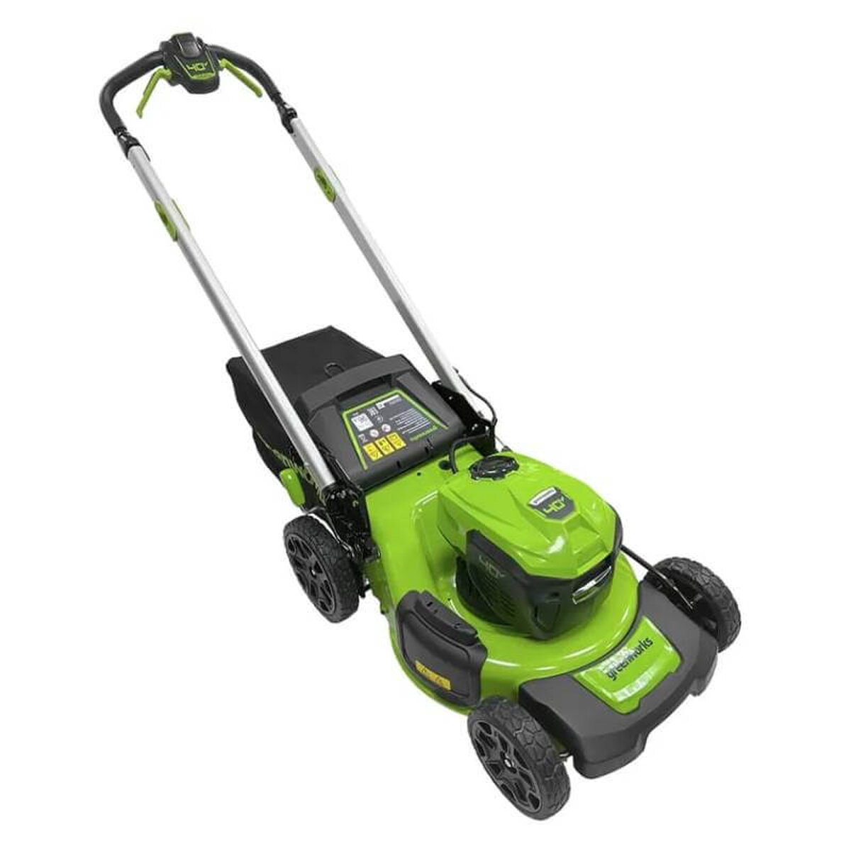 Газонокосилка аккумуляторная самоходная GREENWORKS GD40LM48SP (2517407UH) [40В, 1х8.0 Ач, з/у]