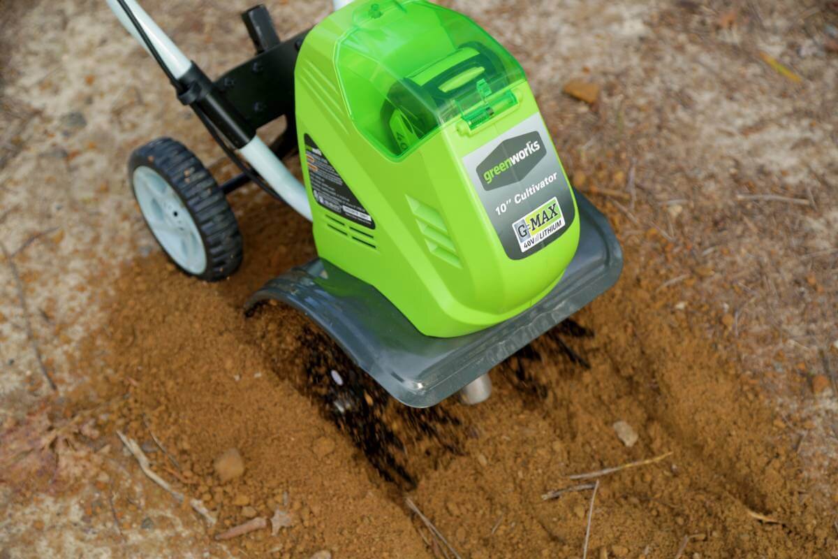 Культиватор аккумуляторный GREENWORKS G40TL без АКБ и ЗУ (27087)