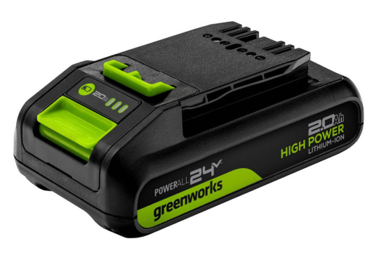 Аккумулятор GREENWORKS High Power 24.0V 2.0Ah Li-Ion (2957707)