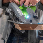Пила дисковая аккумуляторная GREENWORKS GD24CS (1500907CUG)