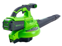 Воздуходувка аккумуляторная GREENWORKS GD40BVIIK4 (2406907UB)