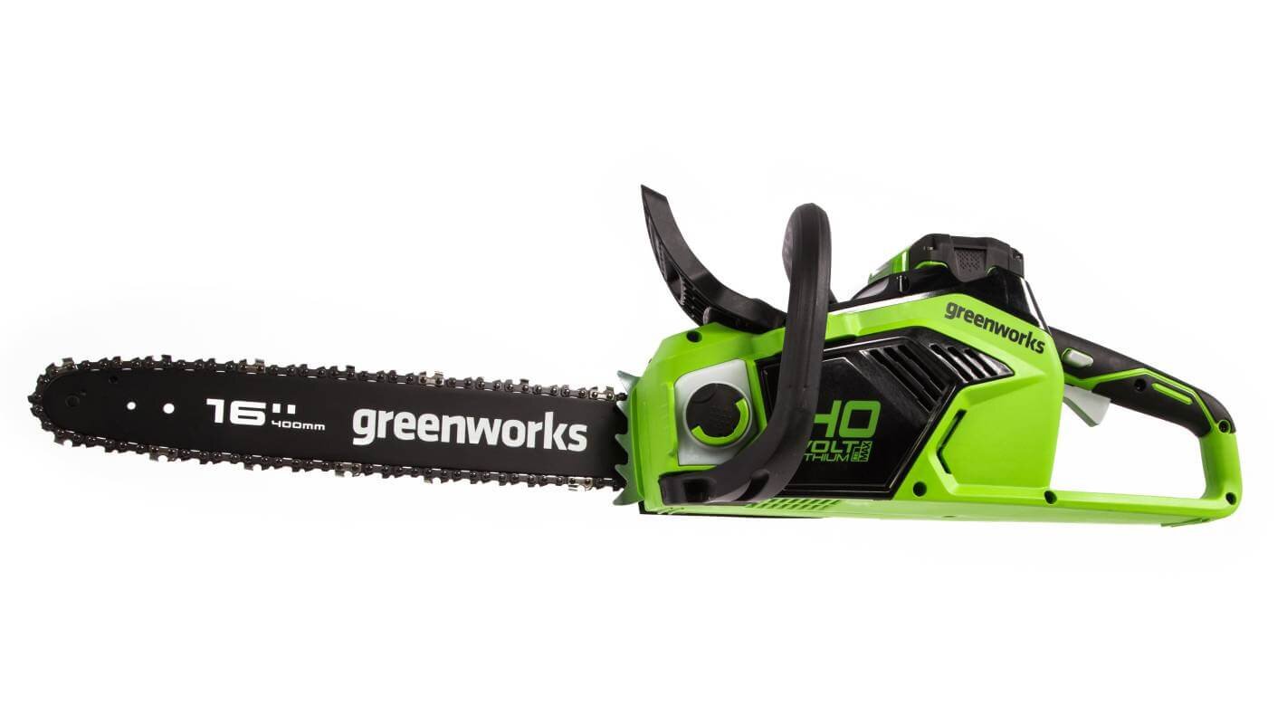 Пила цепная аккумуляторная GREENWORKS GD40CS18 (2005807UG) [40В, 1х5.0 Ач, з/у]
