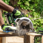 Пила дисковая аккумуляторная GREENWORKS GD24CS (1500907CUG)