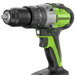 Дрель-шуруповерт ударный Greenworks GD24DD60 (3704107CUB) [24В, 1х4.0 Ач, бесщеточный, кейс]