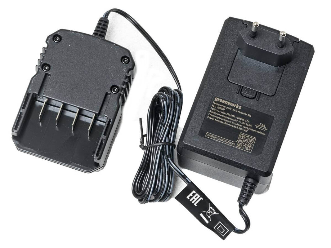 Пила цепная аккумуляторная GREENWORKS GD40CS18 (2005807UG) [40В, 1х5.0 Ач, з/у]