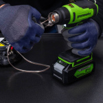 Фен строительный аккумуляторный (термофен) GREENWORKS G24HG (3400207CUB)