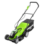 Газонокосилка аккумуляторная GREENWORKS G40LM35K2 (2501907UA)