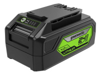 Газонокосилка аккумуляторная GREENWORKS 2520607UB (2520607UB) [24В, 1х4.0 Ач, з/у]