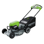 Газонокосилка аккумуляторная GREENWORKS LM221S (2519407) [82В, без АКБ и ЗУ]