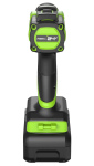 Дрель-шуруповерт Greenworks DD560 Anti-kickback (3708407CUB) [24В, 1х4.0 Ач, бесщеточный, кейс]