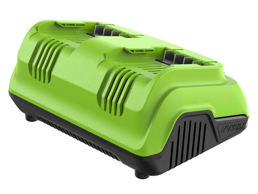Зарядное устройство для аккумуляторов GREENWORKS G24X2C8 для Li-ion 24V (2958807)