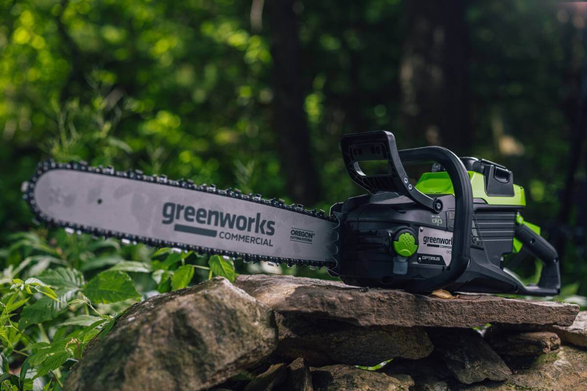 Пила цепная аккумуляторная GREENWORKS OCS500 (OCS500A1) [82В, без акб и з/у]