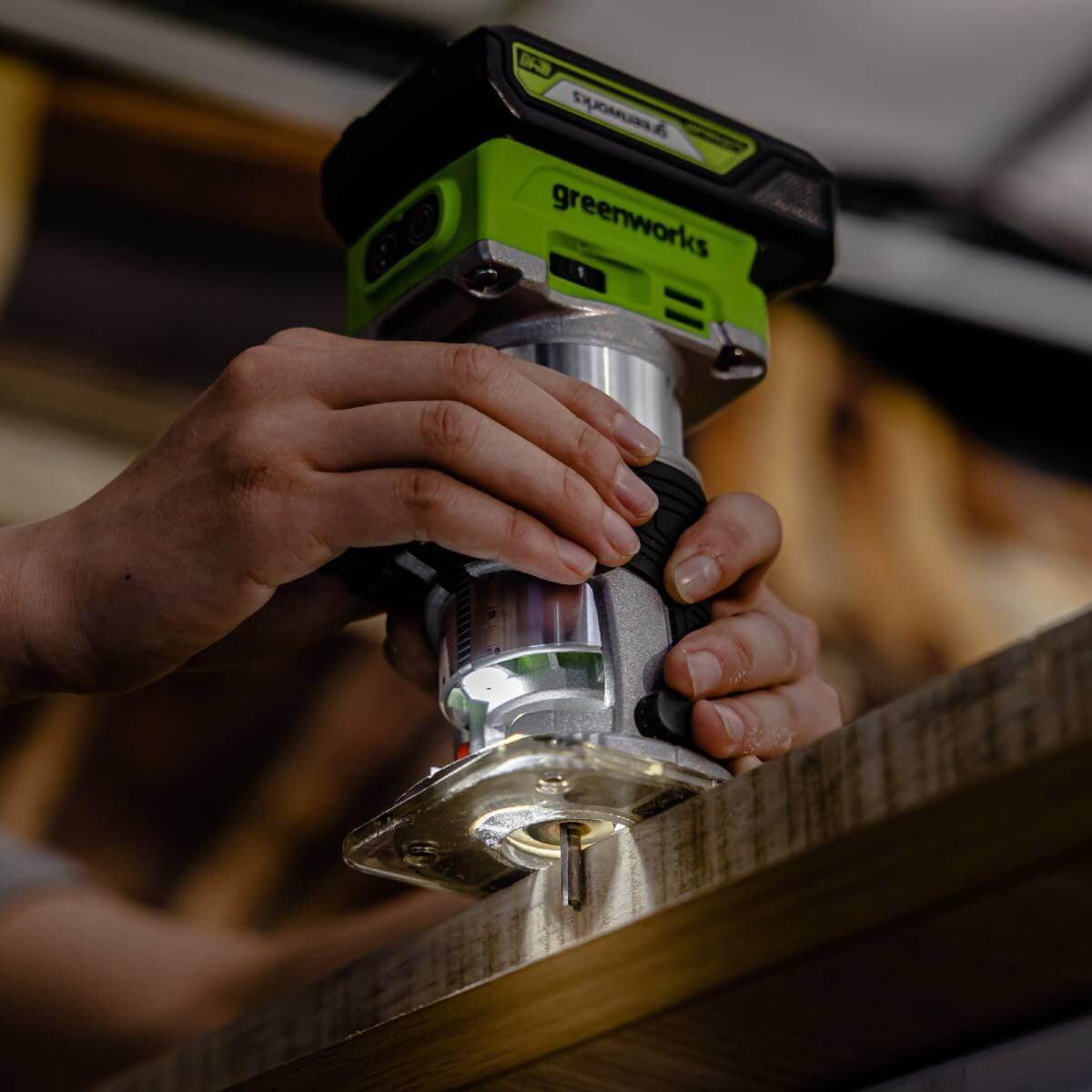 Фрезер аккумуляторный GREENWORKS G24RO (3502507CUA)