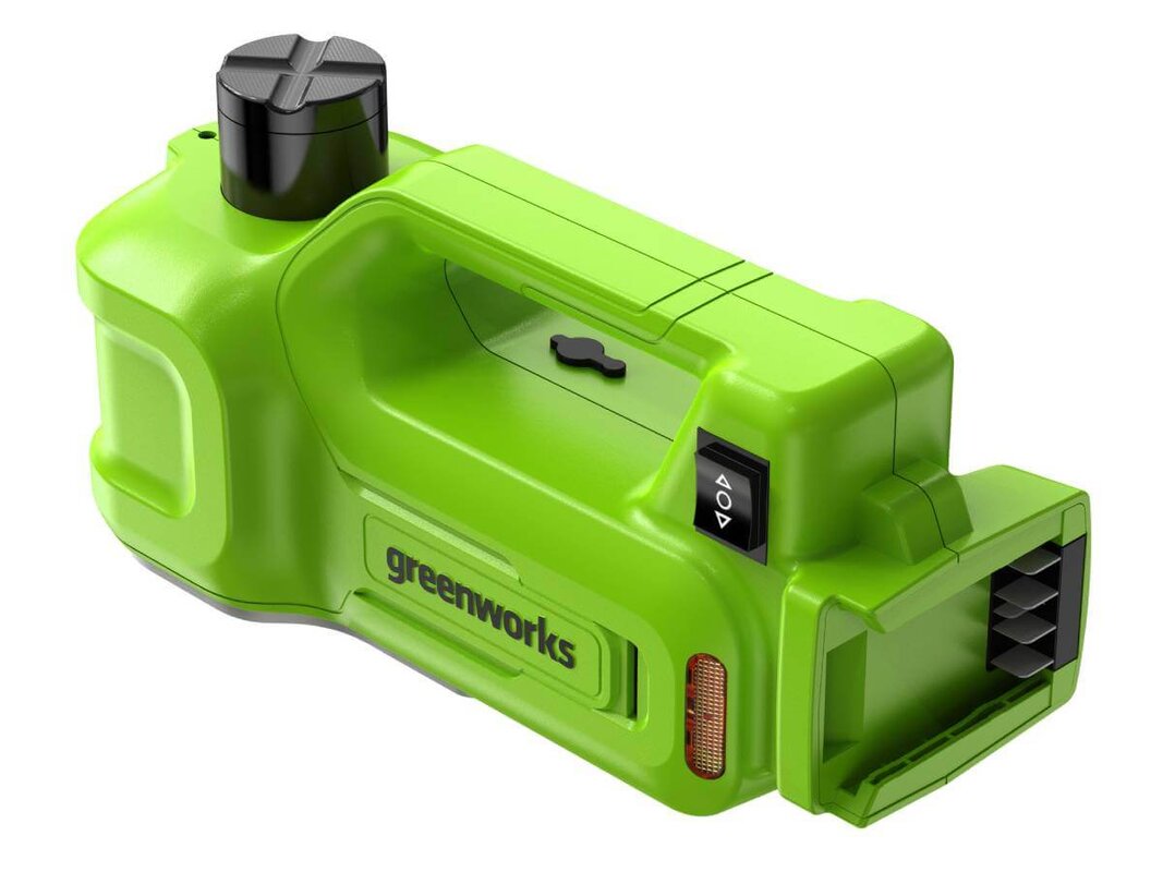 Домкрат аккумуляторный 3т GREENWORKS G24Jacks (3401407)